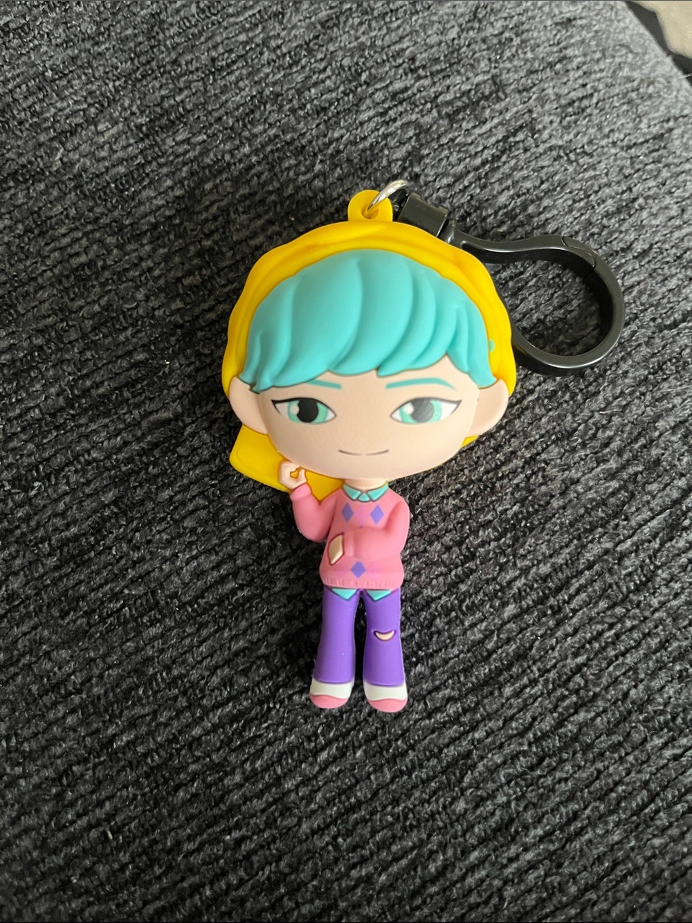 Baby Kpop demon hunters keychain